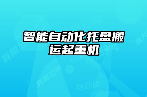 智能自動化托盤搬運起重機(jī)