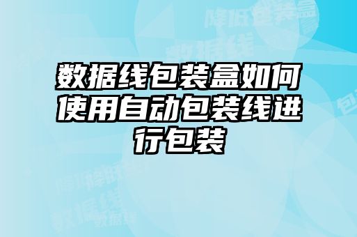 數(shù)據(jù)線包裝盒如何使用自動(dòng)包裝線進(jìn)行包裝