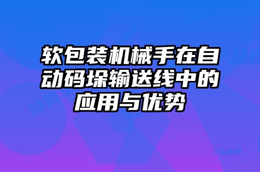 軟包裝機械手在自動碼垛輸送線中的應(yīng)用與優(yōu)勢